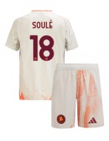 AS Roma Matias Soule #18 Vieraspaita Lasten 2024-25 Lyhythihainen (+ shortsit)